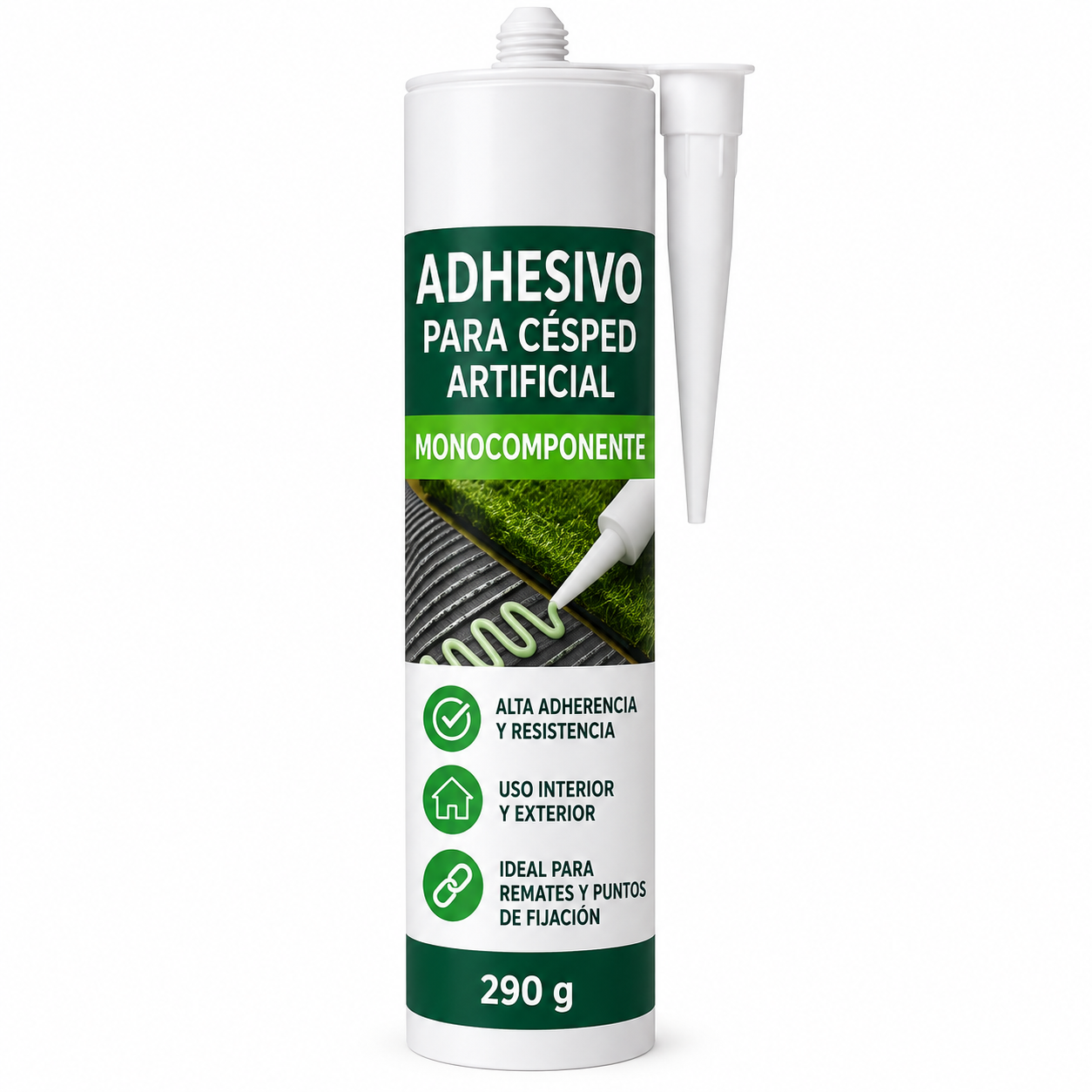 bote adhesivo monocomponente para césped artificial