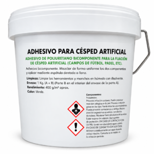 bote adhesivo para cesped artificial